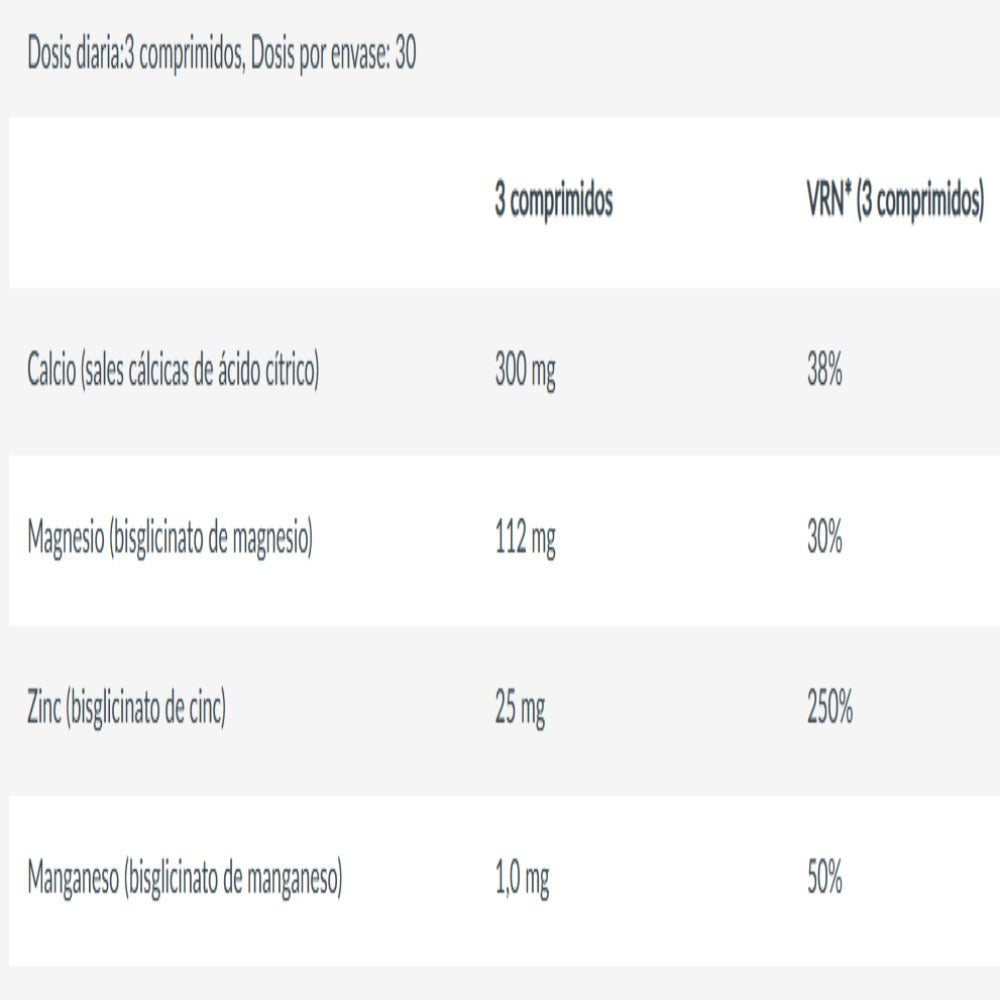 Calcium Zinc Magnesium Organic Sources 90 Tab