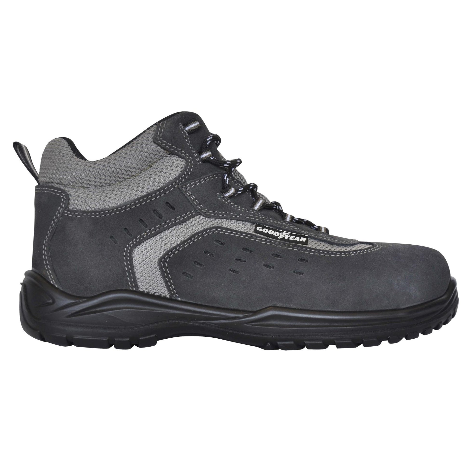 Goodyear Botas De Seguridad Piel Serraje Color Gris Talla 37_0
