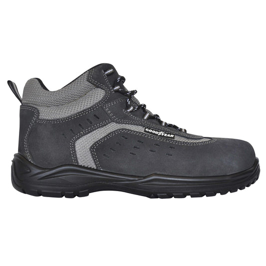 Goodyear Botas De Seguridad Piel Serraje Color Gris Talla 36_0