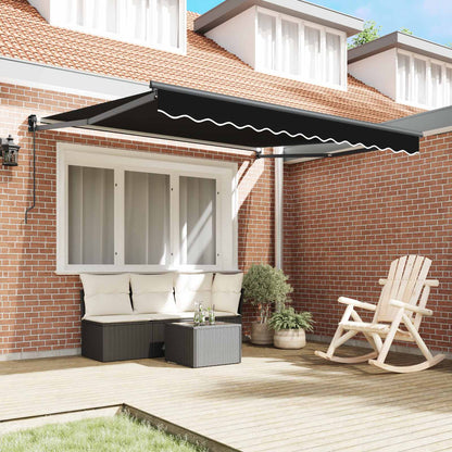 Toldo Retráctil Negro 300 X 250 X 165 Cm_2