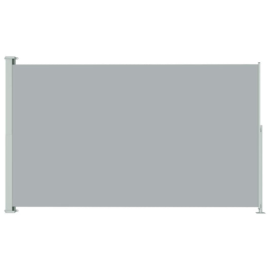 Vidaxl Toldo Lateral Retráctil De Jardín Gris 180x300 Cm_0