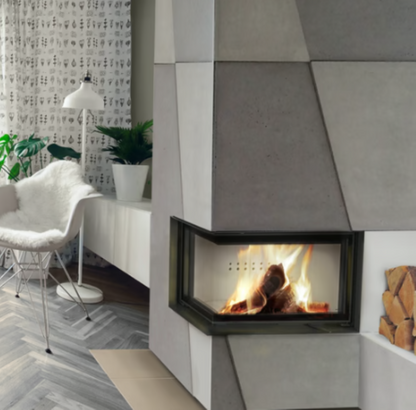 Bricosol Chimenea De Leña De Acero Kratki Mbz Derecha 13 Kw Ø 200 Puerta Elevable_0