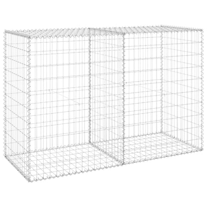 Muro De Gaviones Con Cubiertas Acero Galvanizado 150x60x100 Cm / Vetonek_2