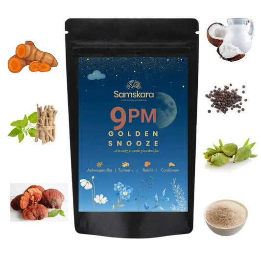 Golden Snooze 9 P.m — Mezcla Nocturna Leche Dorada Bio - 160g_0