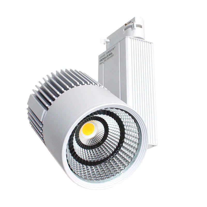 Foco Carril Monofásico Cronolux Chip Cree Led, Blanco, 35w, Blanco Cálido_3