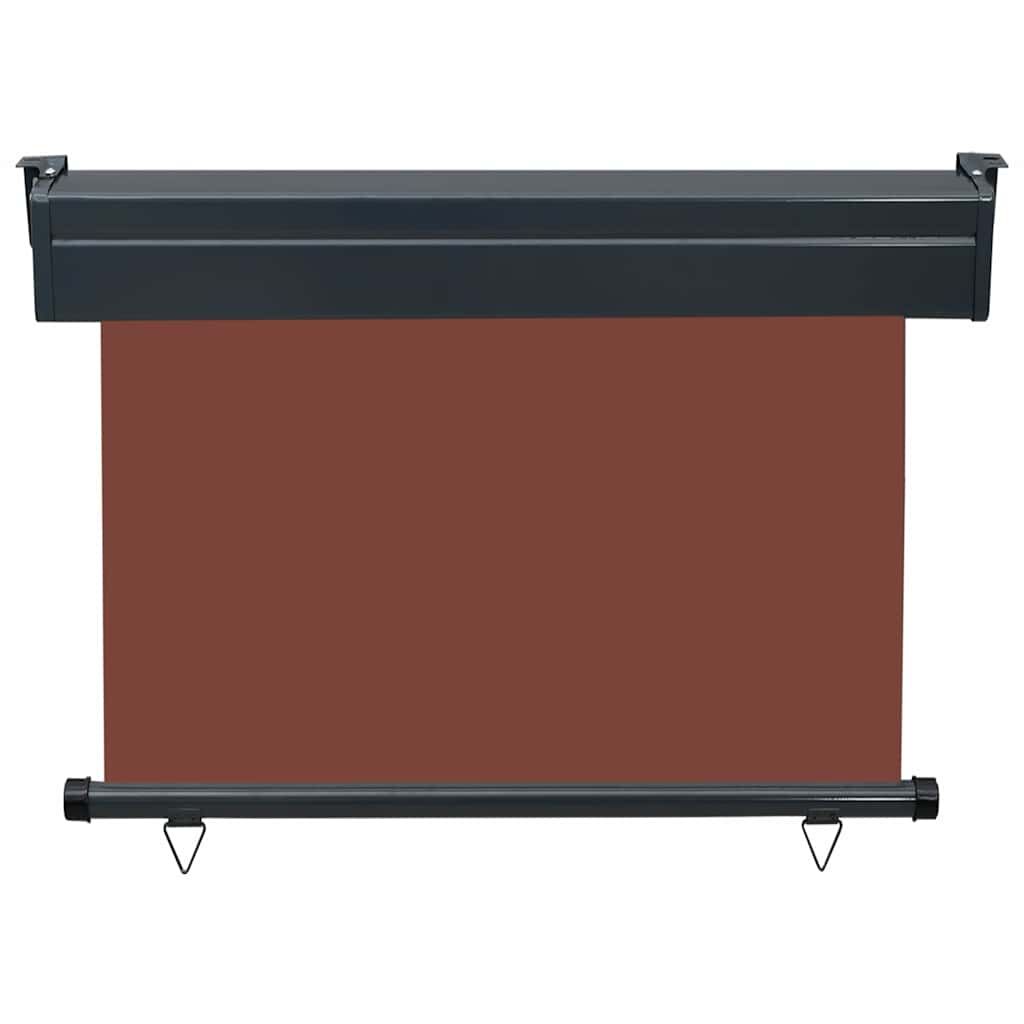Vidaxl Toldo Lateral De Balcón Marrón 105x250 Cm_3