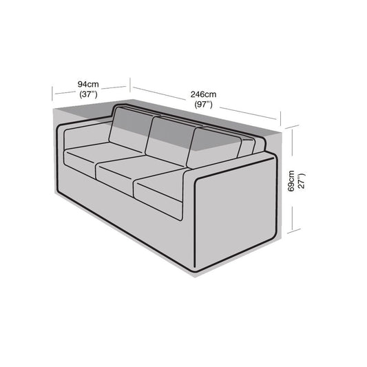 Funda Sofá 3 Plazas Grande Easy-cover