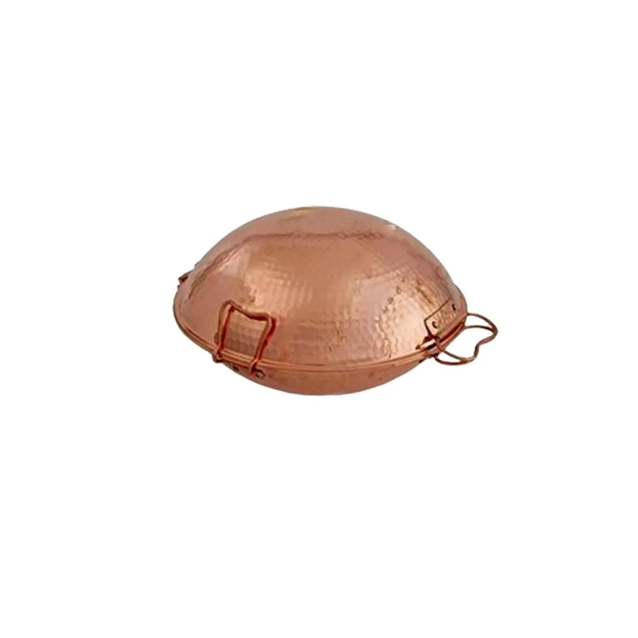 Cataplana De Cobre 33 Cm Para Pescado Carne Y Mariscos Cocción A Vapor_0