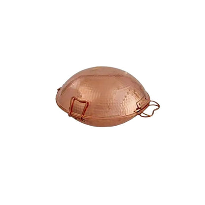 Cataplana De Cobre 33 Cm Para Pescado Carne Y Mariscos Cocción A Vapor_0