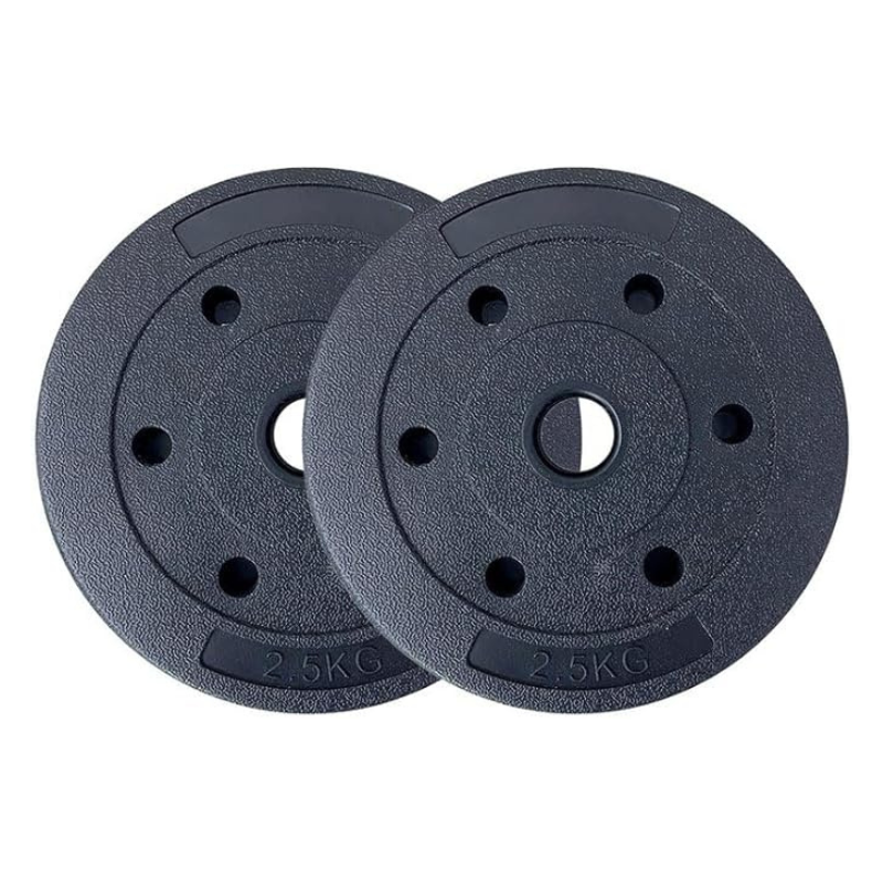 Discos De Pesas Perpetual 2,5 Kg (paquete De 2) Piezas Sueltas Con Orificio De 25 Mm_0
