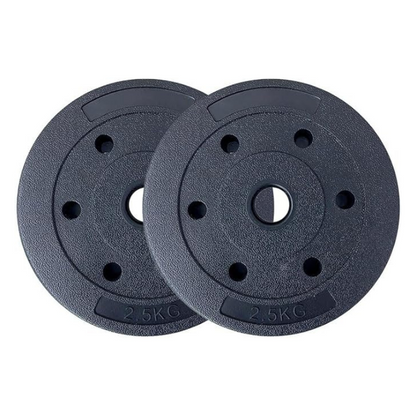 Discos De Pesas Perpetual 2,5 Kg (paquete De 2) Piezas Sueltas Con Orificio De 25 Mm_0