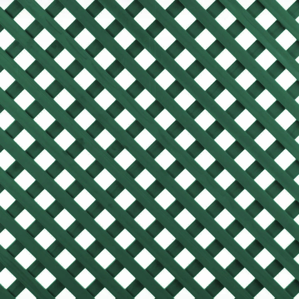 Pack Instalación Celosía Pvc 18 Mm + 3 Perfiles Verde 1x2 M_4