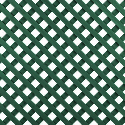 Pack Instalación Celosía Pvc 18 Mm + 3 Perfiles Verde 1x2 M_4