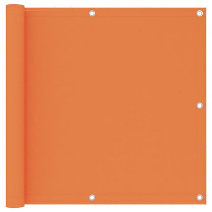 Vidaxl Toldo Para Balcón Tela Oxford Naranja 90x500 Cm_0