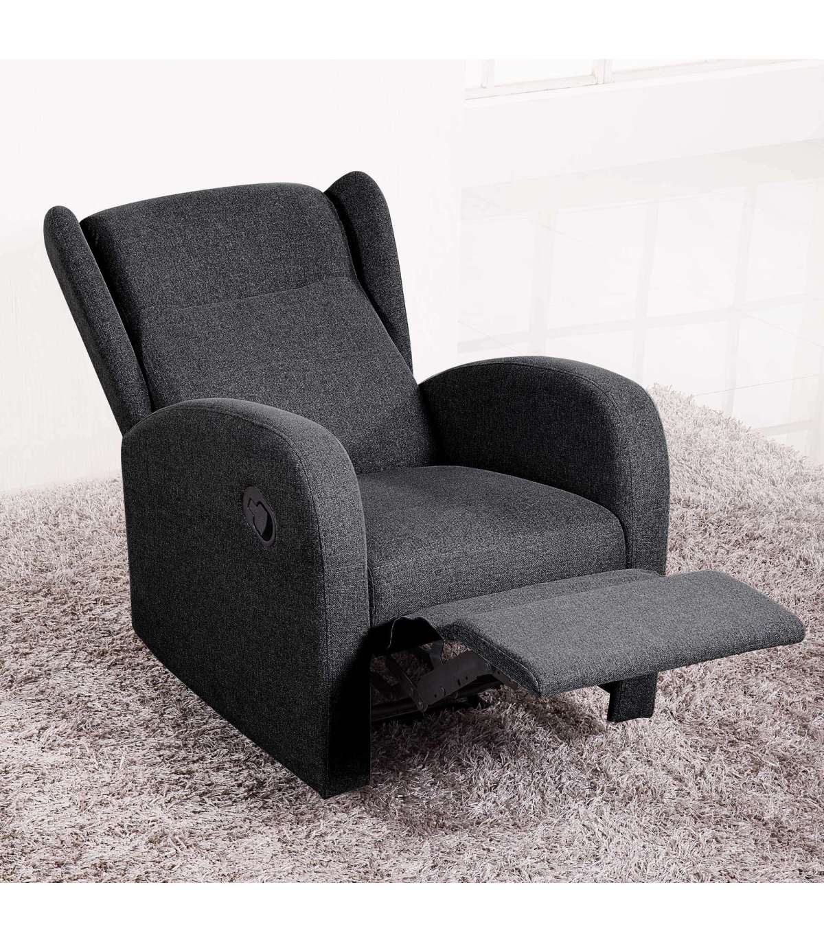 Sillon Relax Modelo Home Bali Orejero Textil Bali Gris Marengo, 97cm(alto) 70 Cm(ancho) 77 Cm(fondo)_5