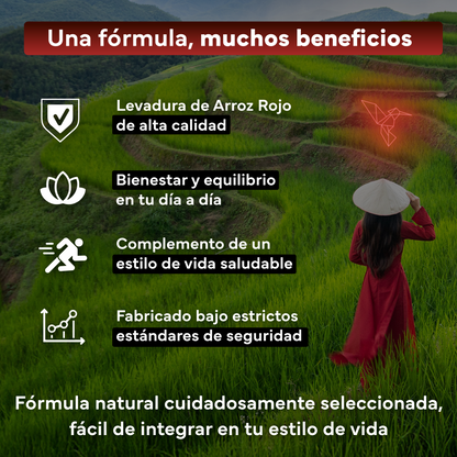 Levadura Arroz Rojo Sevens Nutrition. Con Monacolina K Y Coenzima Q10_2
