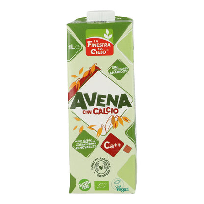 Pack 6 x Bebida de Avena con Calcio La Finestra Sul Cielo 1 L