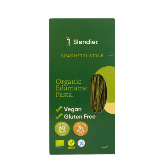 Espaguetis Veganos de Edamame Eco sin gluten Slendier 200 g