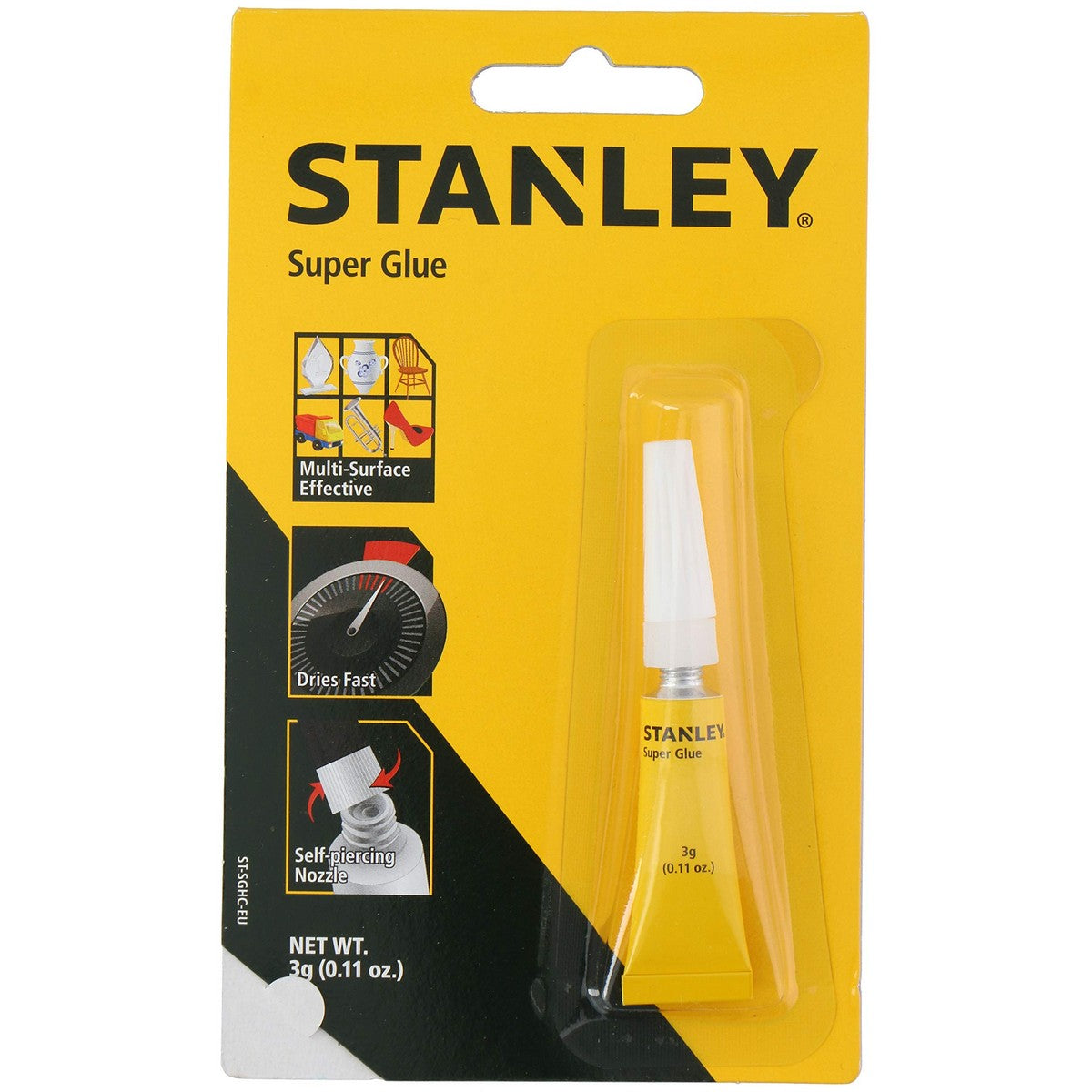 Adhesivo Instantáneo Stanley Eca Secado Rápido Multiusos (3 G) / Vetonek_0