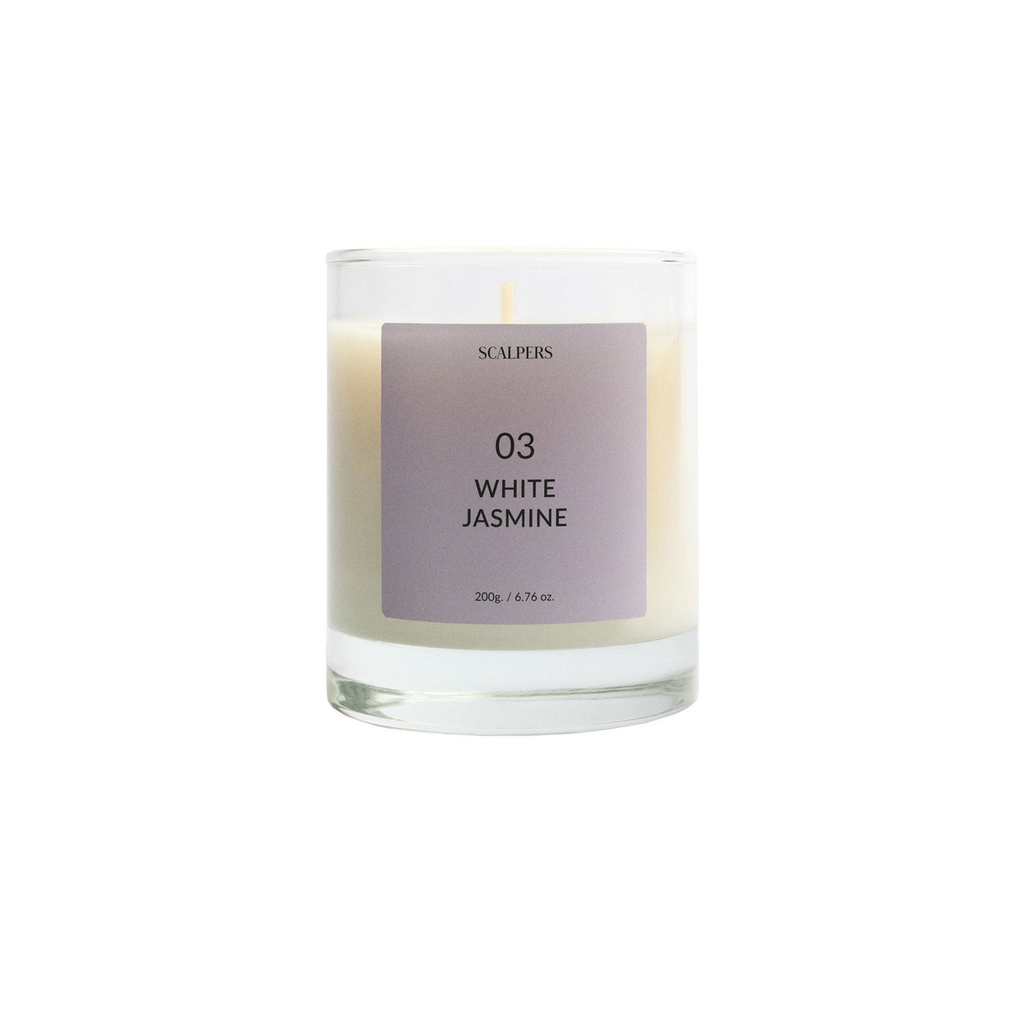 Vela Aromática 200gr Jazmín Blanco Scalpers_2