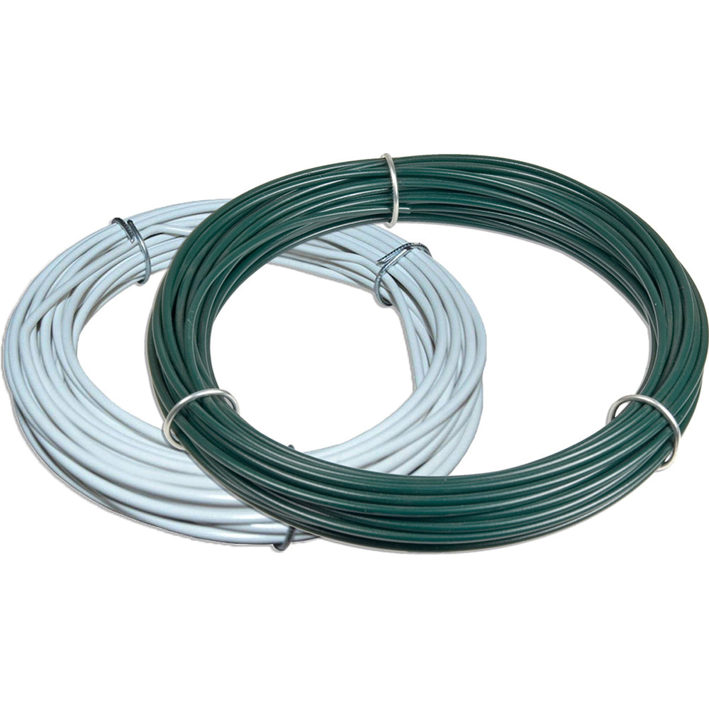 Alambre Plastificado Verde - 100 M_0