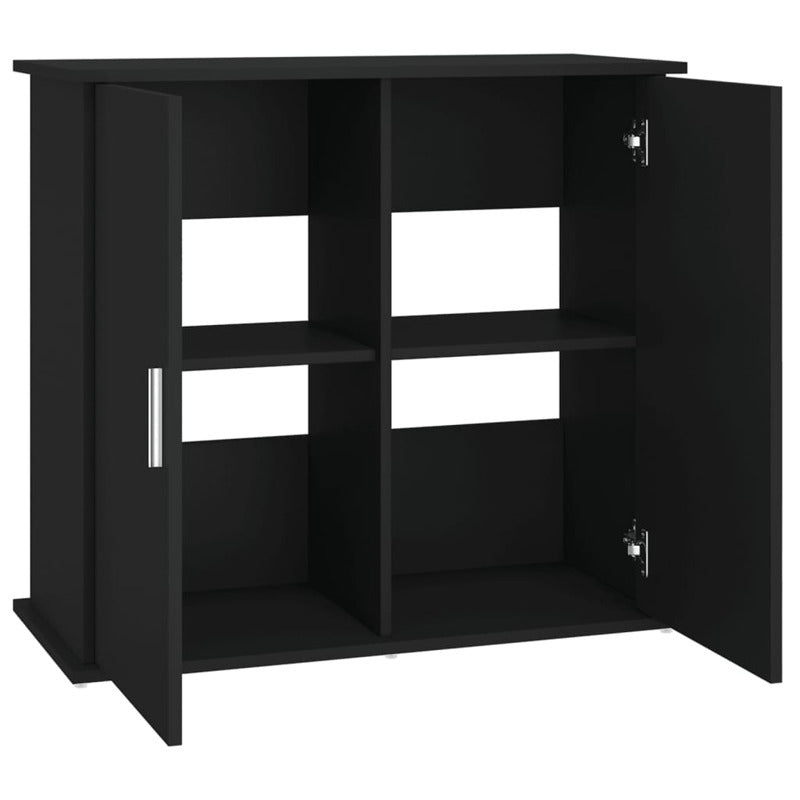 Vidaxl Soporte Para Acuario Madera De Ingeniería Negro 81x36x73 Cm_5