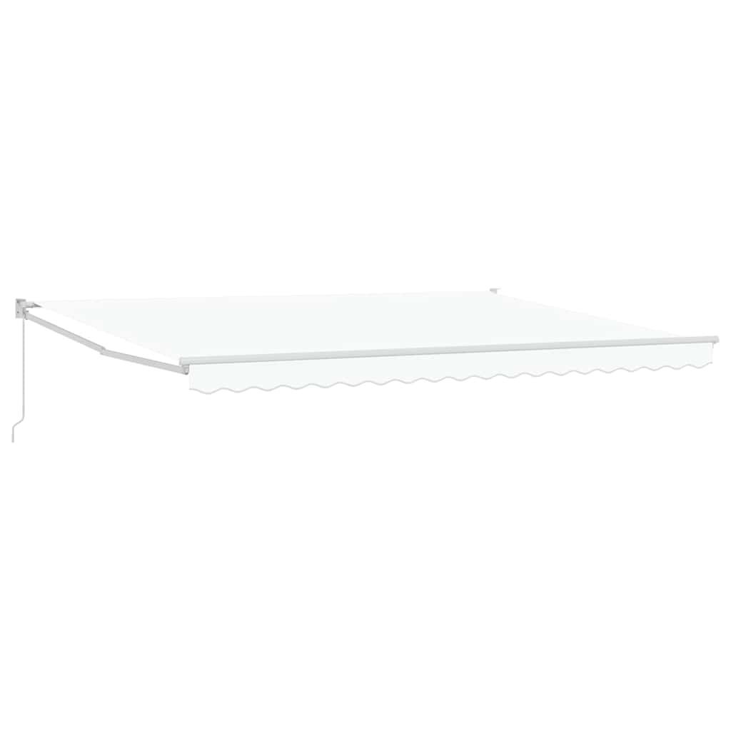 Toldo Retráctil Blanco 450 X 300 X 165 Cm_0