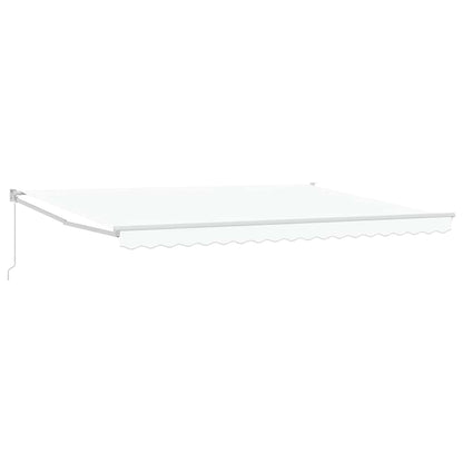 Toldo Retráctil Blanco 450 X 300 X 165 Cm_0