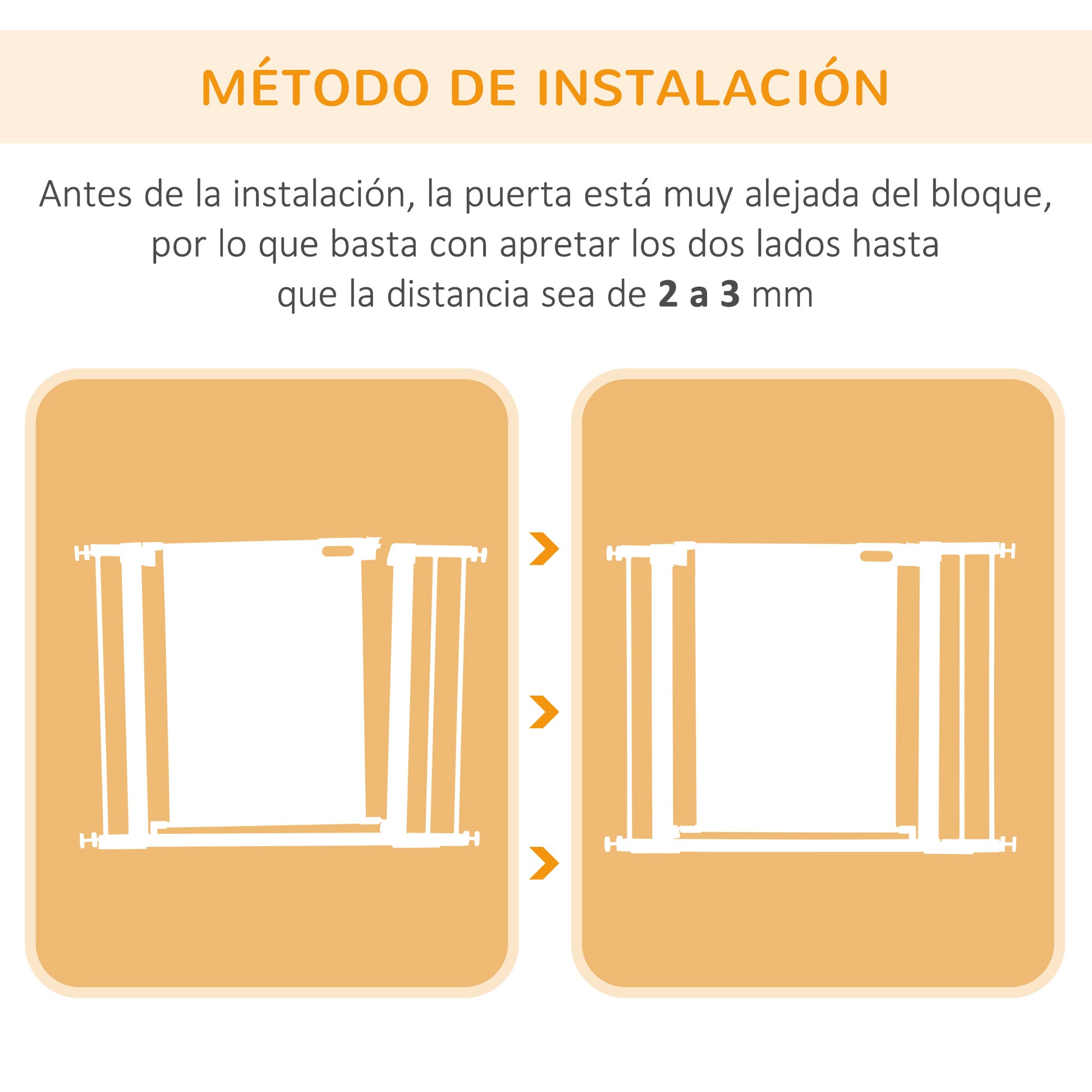 Pawhut Barrera De Seguridad Para Perros Extensible 75-103 Cm Con 2 Extensiones_3