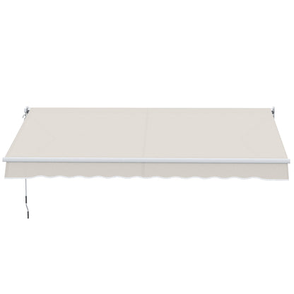 Outsunny Toldo Manual Retráctil Con Manivela 200x250 Cm Protección Solar Uv50+_3