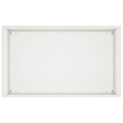 Macetero De Jardín 2 Uds. Blanco 40 X 30 X 75 Cm_4