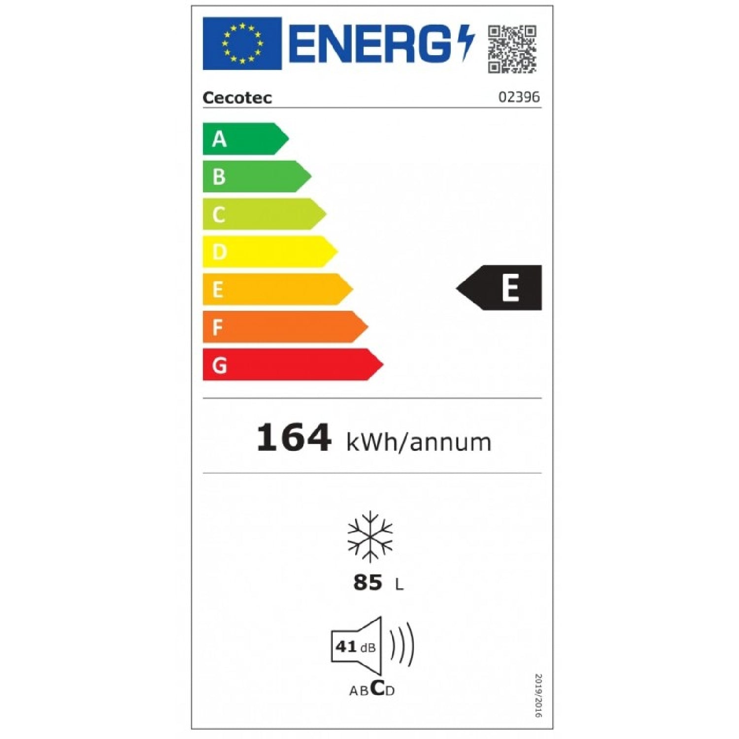 Cecotec Congelador Vertical Congelador Bolero Coolmarket Tf 90 White_3