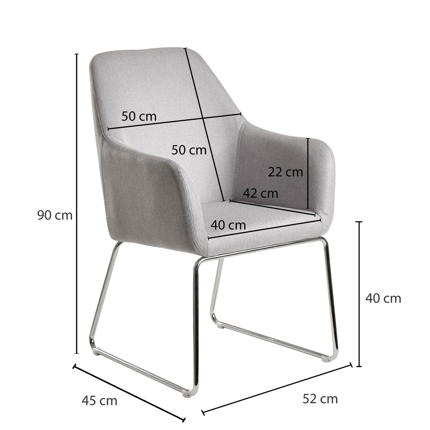 Silla De Comedor Elegante Y Estilizada, Modelo Wl6.220_2