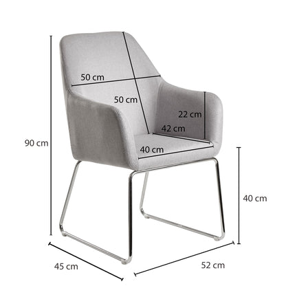 Silla De Comedor Elegante Y Estilizada, Modelo Wl6.220_2