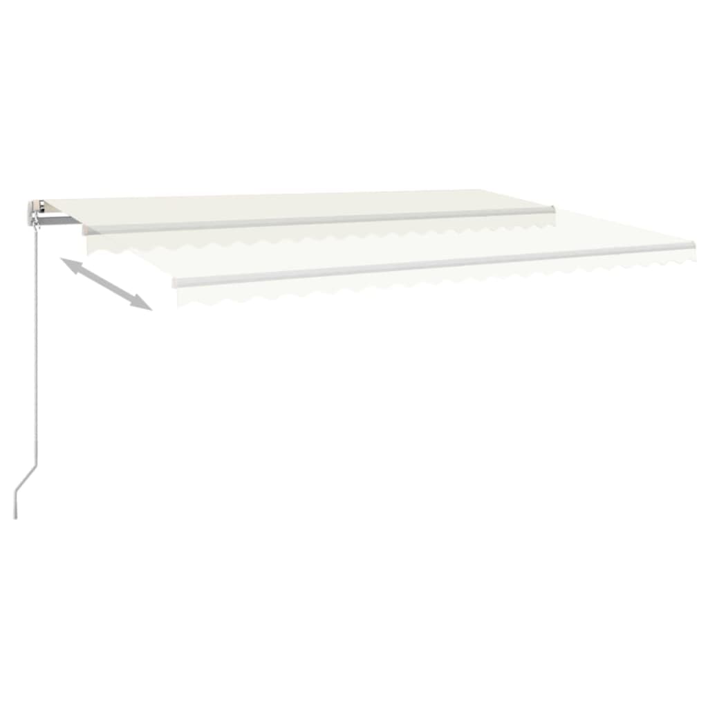 Toldo Retráctil Manual Color Crema 500x300 Cm_5