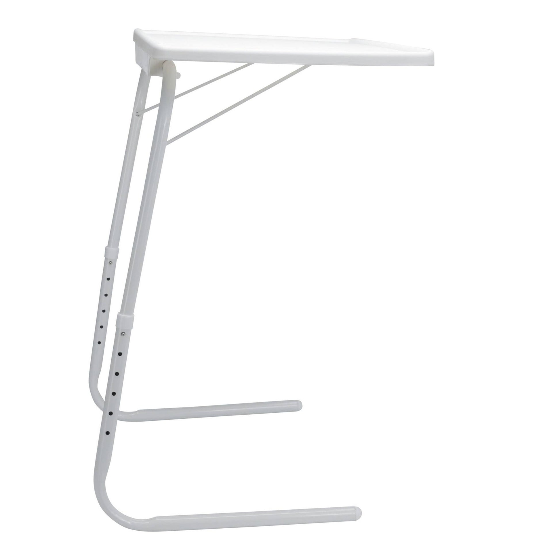 Well Home Mesa Auxiliar Plegable Y Extensible Color Blanco 51x39x57-72cm_0