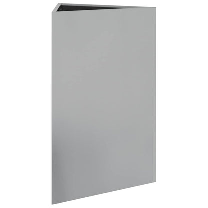 Jardineras Triangulares 2 Uds Acero Galvanizado 50x43x75 Cm_5