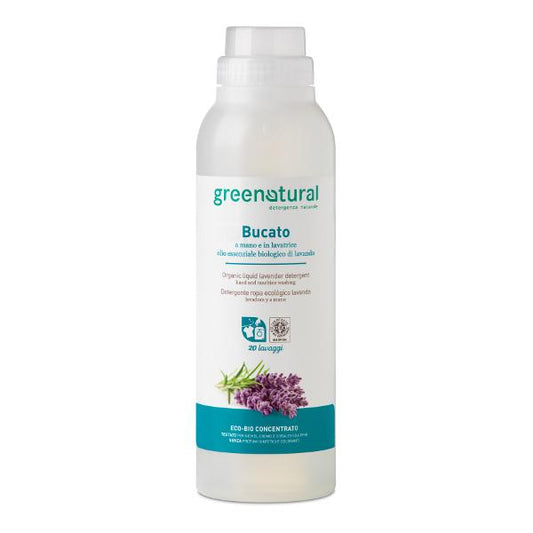 Detergente ropa lavanda lavadora y a mano Greenatural 1 L