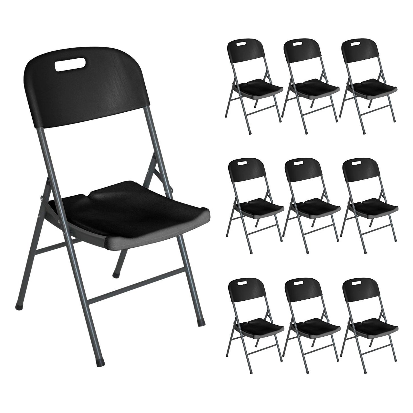 Pack 10 Sillas Plegables Con Asa 47x58x87cm 7house_0