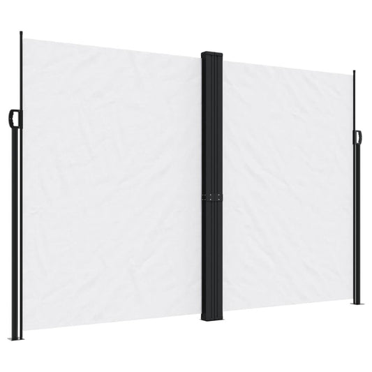 Vidaxl Toldo Lateral Retráctil Blanco 220x1200 Cm_0