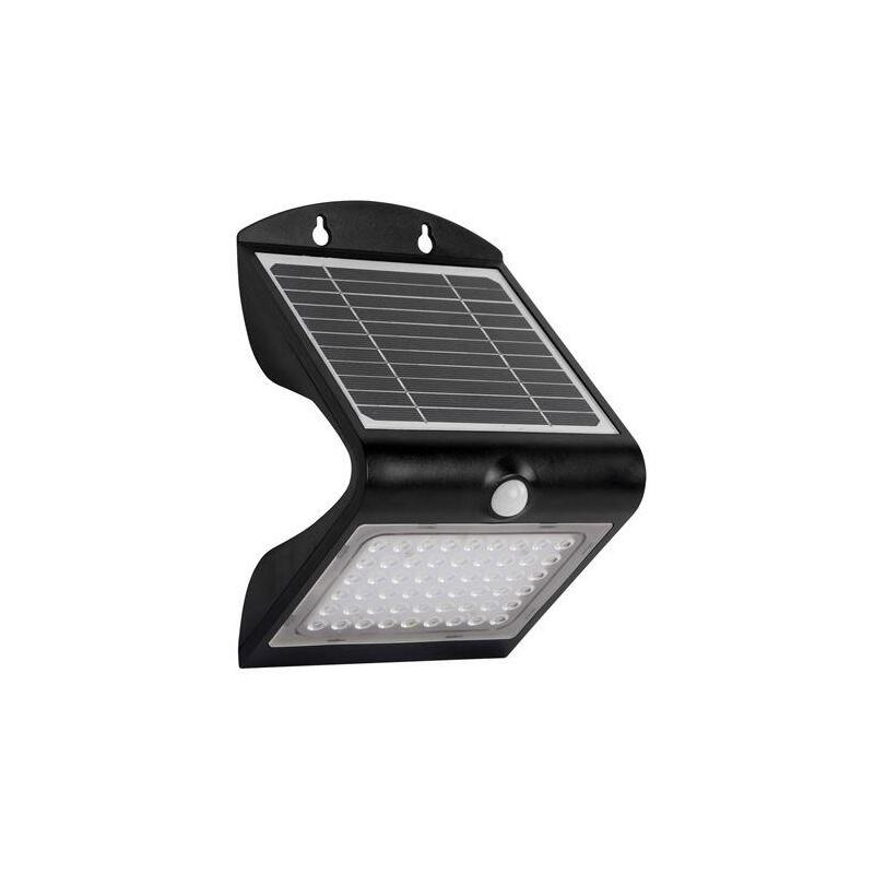 Elbat Aplique Led Solar Doble Iluminacion 4w - 500lm - Luz Fria 6000k - Luz Calidad 3000k - Sensor De Movimiento_0