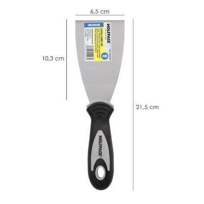 Espatula Mango Gummy Grip Hoja 60 Mm. Espatula Yeso, Espatula Pintor, Espatula Masillas, Espatula Pladur, Etc._1