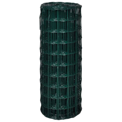Set De Euro Valla Acero Verde 25x1 M / Vetonek_0