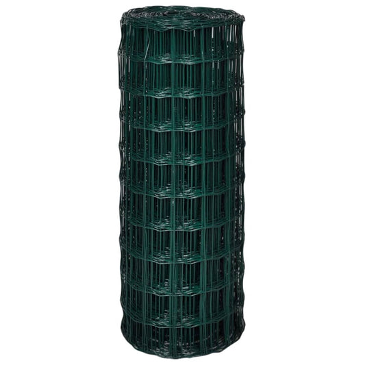 Set De Euro Valla Acero Verde 25x1 M / Vetonek_0