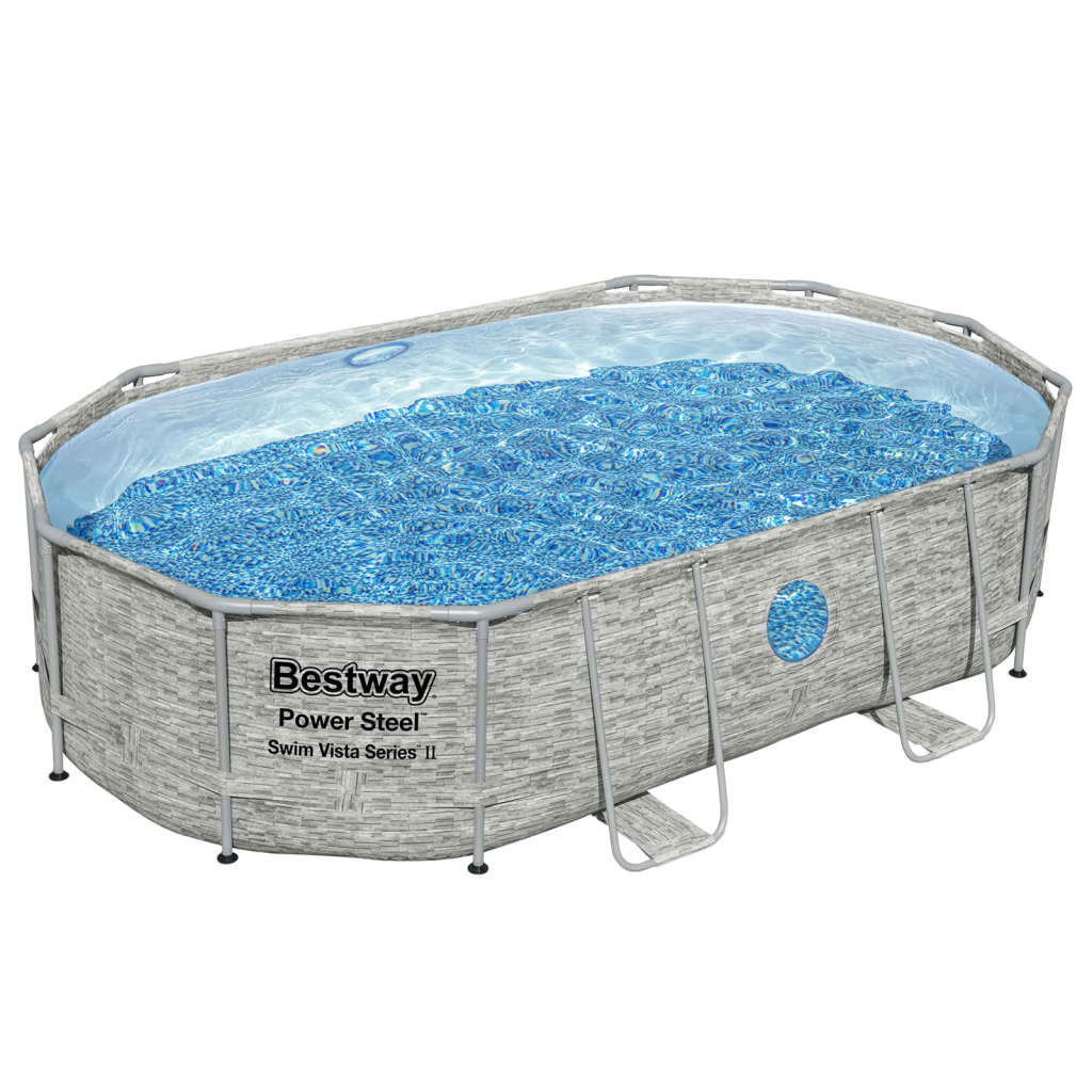 Bestway Conjunto De Piscina Power Steel 488x305x107 Cm_5