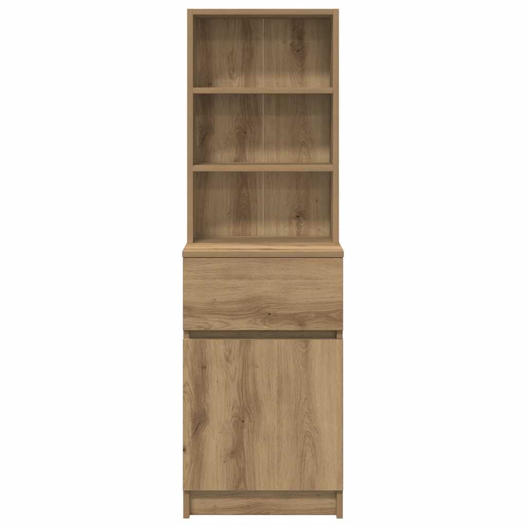 Mesilla De Noche Artisan Oak 39x35x125 Cm Madera De Ingeniería_4