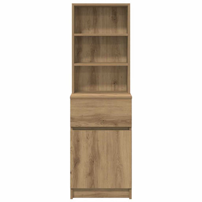 Mesilla De Noche Artisan Oak 39x35x125 Cm Madera De Ingeniería_4