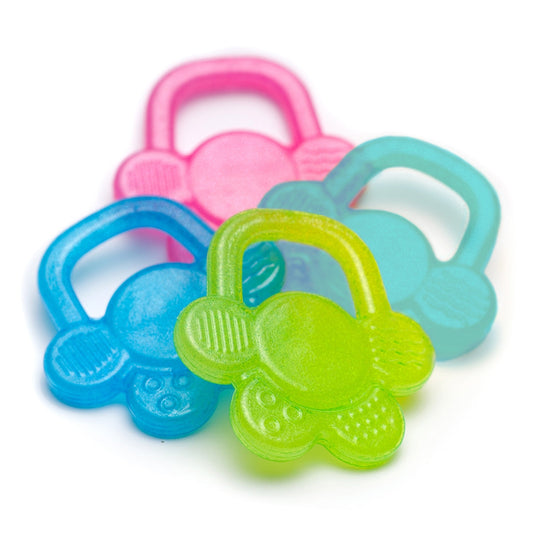 Babyono Mordedor De Gel Para Bebes Modelo Flor | Frescor Que Calma Y Forma Que Ayuda_0