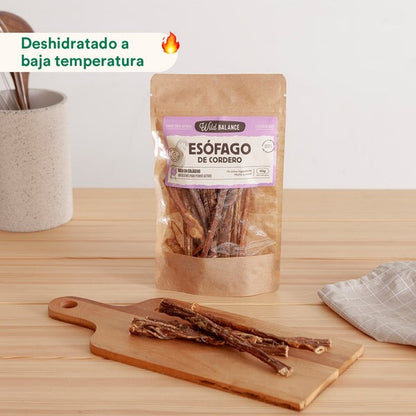 Mordedor natural Esófago de cordero Wild Balance 50 g