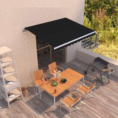 Toldo Retráctil Automático Gris Antracita 300x250 Cm_1